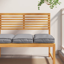 vidaXL - Zitkussens - voor - Pallet - 2 - stuks - Grijs - 40x40x8 - cm - Oxford - Stof