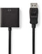 Nedis CCGB37250BK02 - DisplayPort naar DVI-D kabel - 20cm - Zwart