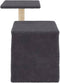 vidaXL - Kattenmeubel - met - sisal - krabpalen - 50,5 - cm - donkergrijs