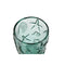 Glazenset Home ESPRIT Turkoois Kristal Mediterrane Met reliëf 290 ml (6 Stuks)