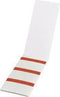 HellermannTyton 598-31402 HSMB-C3-1402-RD Kabeletiket Helasign 19.05 x 25.40 mm Kleur van het label: Rood Aantal etiket