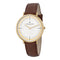 Pierre Cardin Belleville Park CBV.1031 Horloge - Leer - Bruin - Ø 41 mm