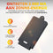 Lideka® Solar charger - Solar oplader - 2400 mAh 5V - Lichtgewicht en uitklapbaar - Voor iPhone Samsung Apple