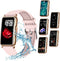 Golden Sound Activity Tracker - Fitness Tracker - Stappenteller - Hartslagmeter - Roze