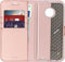 Accezz Motorola Moto G6 Plus - Wallet Softcase Bookcase - 3 Pashouders - Roze
