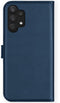 Selencia Galaxy A32 (5G) - Echt Lederen Bookcase - 3 Pashouders - Blauw