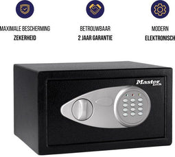 Master Lock X041ML - Digitale combinatiekluis - 11,6 L - Zwart/Grijs