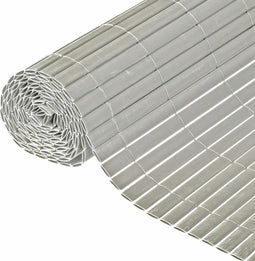 Nature - Tuinscherm - dubbelzijdig - 1 x 3m - PVC - groen - zeer goede afscherming