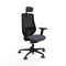 Bureaustoel Piqueras y Crespo D036G2W Donker grijs