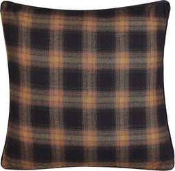 ACORUS - Sierkussen set van 2 - Zwart - 45 x 45 cm - Polyester