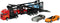 Die-cast Transporter met 4 metalen auto's