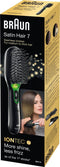 Braun Satin Hair 7 Brush BR710E Haarborstel - IONTEC technologie tegen pluis - Zwart