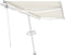 vidaXL - Luifel - automatisch - met - LED - en - windsensor - 450x300 - cm - crèmekleur