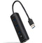NANOCABLE 10.16.4604 - Hub USB - 3x USB - Zwart