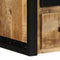 vidaXL - Nachtkastje - 40x35x40 - cm - massief - ruw - mangohout