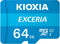 Kioxia Exceria - micro SD geheugenkaart 64GB - UHS-I Klasse 10 - Blauw