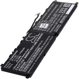MSI GP66 GP76 Leopard 10UG - Accu BTY-M57 - 15.2V 4100 mAh - Zwart