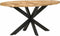 vidaXL - Eettafel - 160x90x75 - cm - ruw - mangohout