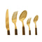 Bestek Home ESPRIT Bruin Gouden Roestvrij staal ABS 17 x 7 x 24 cm 20 Onderdelen