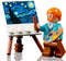 LEGO Ideas 21333 - Vincent van Gogh De sterrennacht - 3D kunstwerk voor volwassenen (2316 stuks)