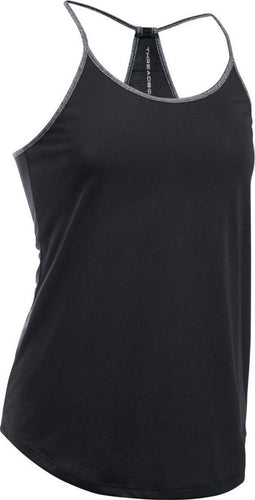 Under Armour Threadborne Train Strap Tank - Sporttop - Losvallend - Zwart (XS)