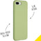 Accezz iPhone 8 Plus / 7 Plus - Back Cover - Schokabsorberend - Groen