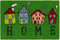 Hamat Deurmat Home 4 houses 40x60cm