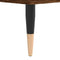 vidaXL - Nachtkastjes - 2 - st - 40x35x50 - cm - bewerkt - hout - bruin - eikenkleur