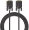 Nedis DVI-Kabel - DVI-D 24+1-Pins Male - DVI-D 24+1-Pins Male - 2560x1600 - Verguld - 2.00 m - Recht - PVC - Antraciet - Blister