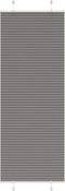 vidaXL - Plissé - rolgordijn - 80x200 - cm - stofbreedte - 79,4 - cm - antraciet