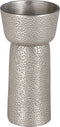 Casa Vivante Dakar - Kandelaar - H22 x Ø11 cm - Aluminium antiek zilver