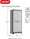 Keter Titan Hoge Kast - 4 Planken - 80x44x182cm - Zwart/Grijs