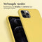 iMoshion Hoesje Geschikt voor iPhone 12 / 12 Pro Hoesje Met Koord - iMoshion Color Backcover met afneembaar koord - Geel