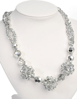 Ketting | imitatiebont | grijs | 18x11x (h)8 cm