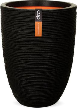 Capi Europe - Vaas Rib NL - Breukbestendig - Zwart - 34x46 cm
