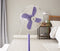 Swan 16 inch Vloerventilator – Verticaal Kantelbaar – 3 Snelheden – Paars