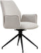 Eetkamerstoel Jill Linnen Beige Set van 2 stuks