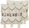 THONDI - Sierkussen set van 2 - Beige - 45 x 45 cm - Katoen