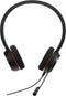 Jabra EVOLVE 20 UC - Stereo headset met bedieningsunit - Zwart
