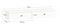 SoBuy FRG43-W - Wandkast - 2 Lades - 64 x 15 x 10 cm - Wit