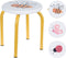 Home & Styling kruk voor kinderen - Lieveheersbeestje - 4 poten - Wit - Kinderkruk