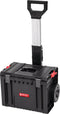Qbrick System PRO Cart - Gereedschapswagen - Mobiel met telescopische greep - Zwart