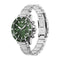 Emporio Armani AR11500 - Herenhorloge 43,5 mm - Chronograaf - Groen/Zilver