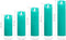 vidaXL 5-delige Kaarsenset met afstandsbediening LED warmwit