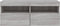 vidaXL - Tv-wandmeubel - met - LED-verlichting - 100x30x40 - cm - grijs - sonoma
