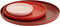 Trays Set van 3 - rood