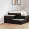 vidaXL - Zwarte - Opbergkast - 108x41x40 - cm - Gemaakt - van - Engineered - Wood