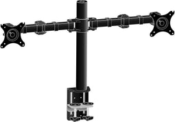 Iiyama DS1002C-B1 - Bureausteun voor 2 monitoren tot 30 inch - Verstelbare hoogte en kantelbaar (2 stuks)