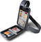 Ögon Designs Phone Bag Aluminium Telefoontas - Sling Bag - Zwart
