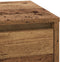 vidaXL - Nachtkastje - met - LED-verlichting - - - Oude - Hout - 39x34.5x50 - cm